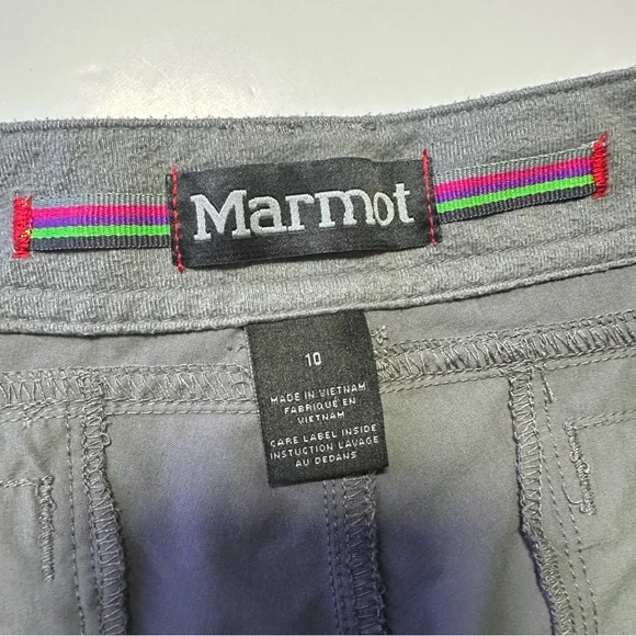 Marmot Hiking Pants Women’s 10 Charcoal - Picture 3 of 10